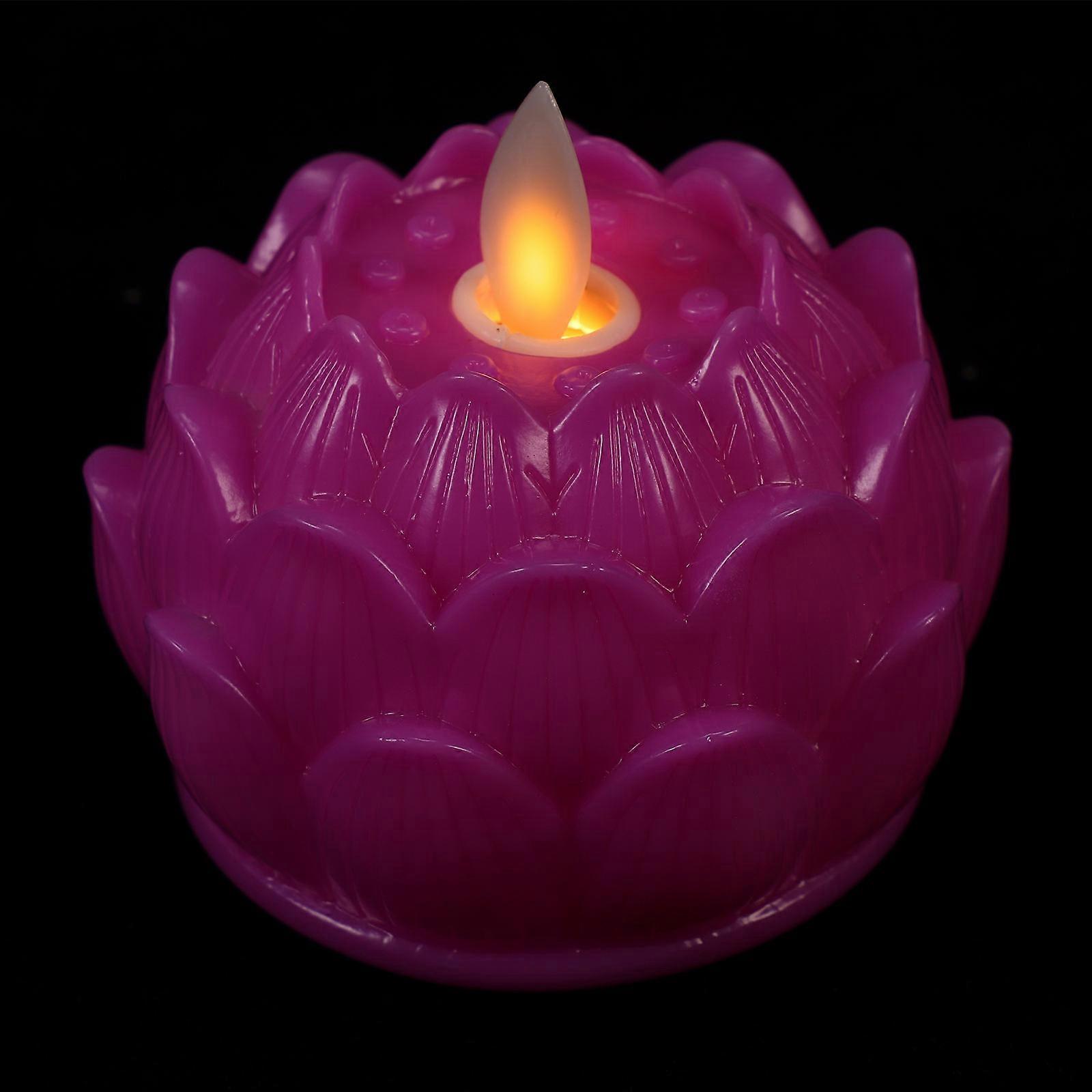 LED Buddha Lamp with Lotus Shape for Home Decoration 12Pcs Pack