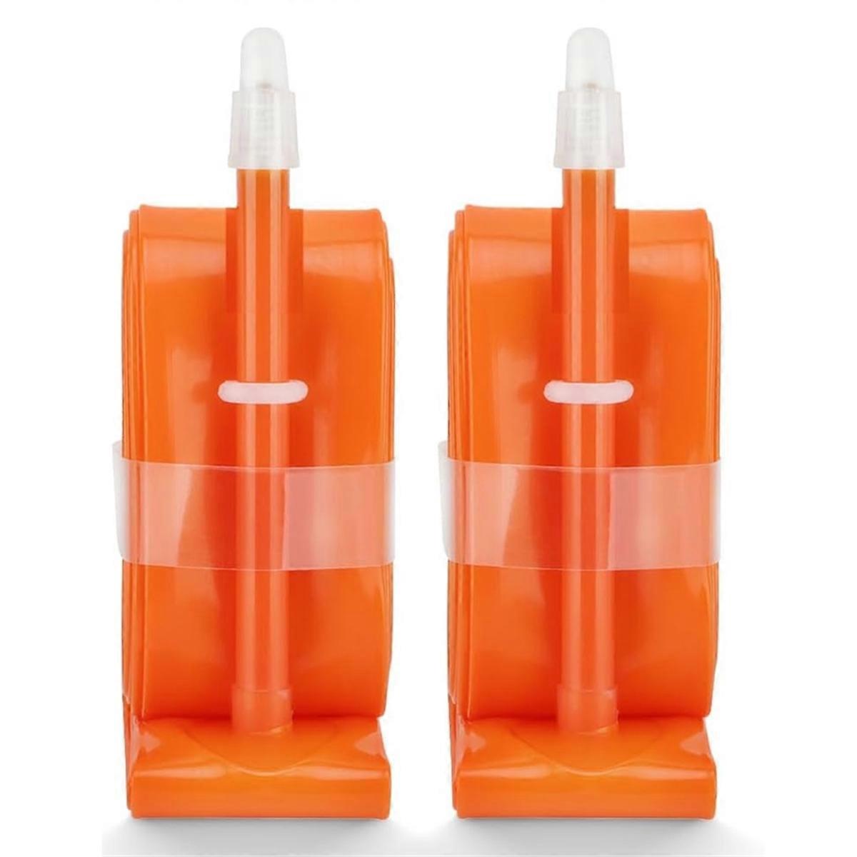 2Pcs TPU Inner Tube TPU Tire Tubes 65L 700c 23-35C Ultralight Road Bikes Length French Valve F/V Tu
