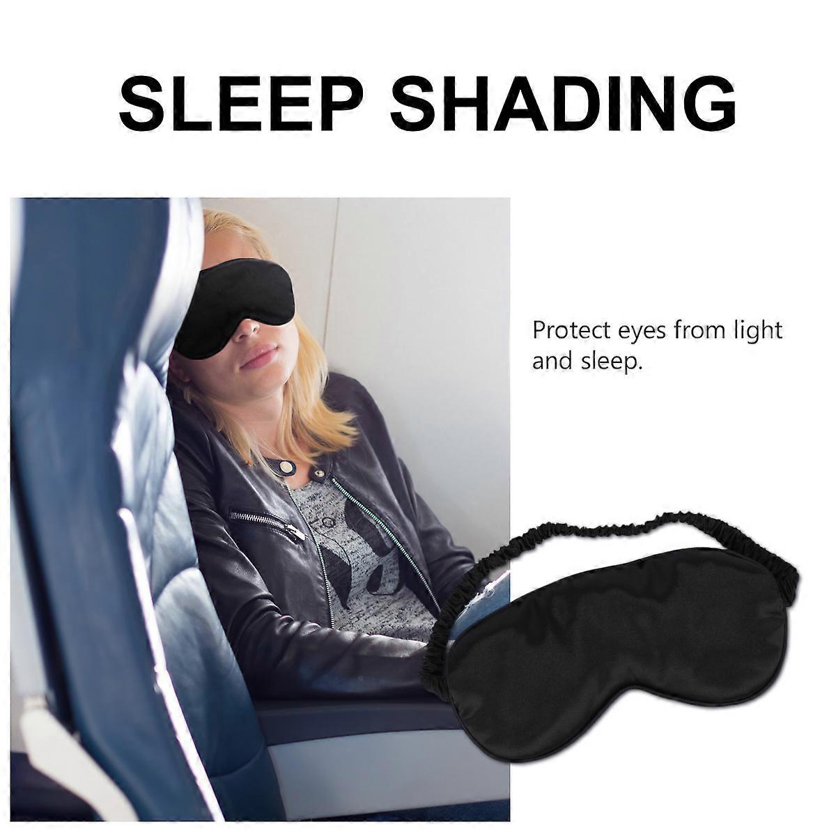 Eye Mask Silk for Shading 2Pcs Silk Sleep Mask