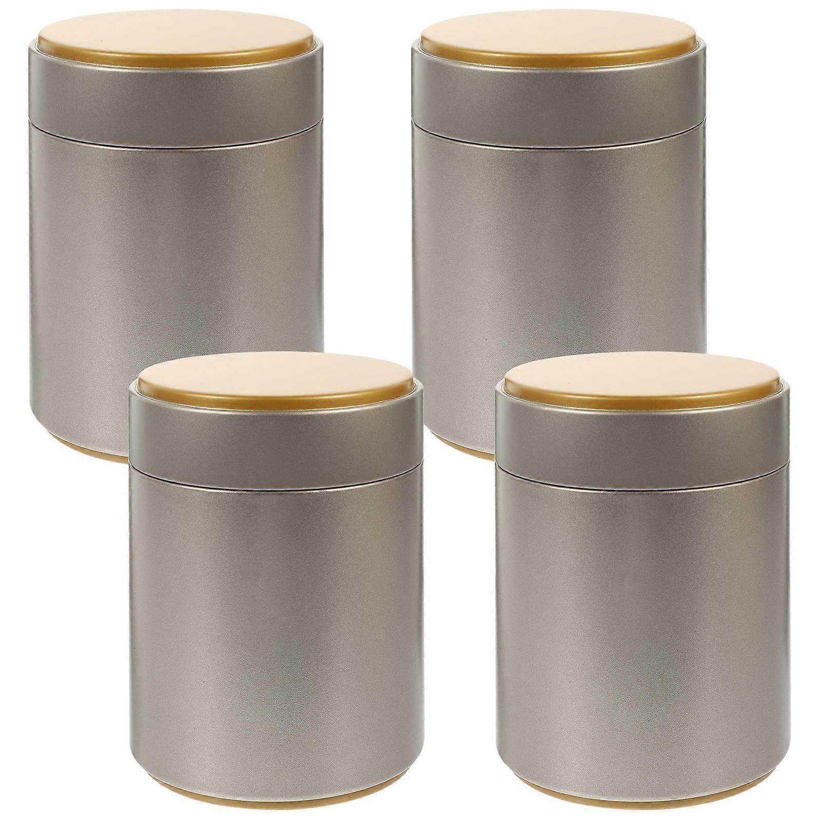 Practical Tea Canister For Household Use 12X8.3X8.3CM Oxidation Resistant 20 Pcs