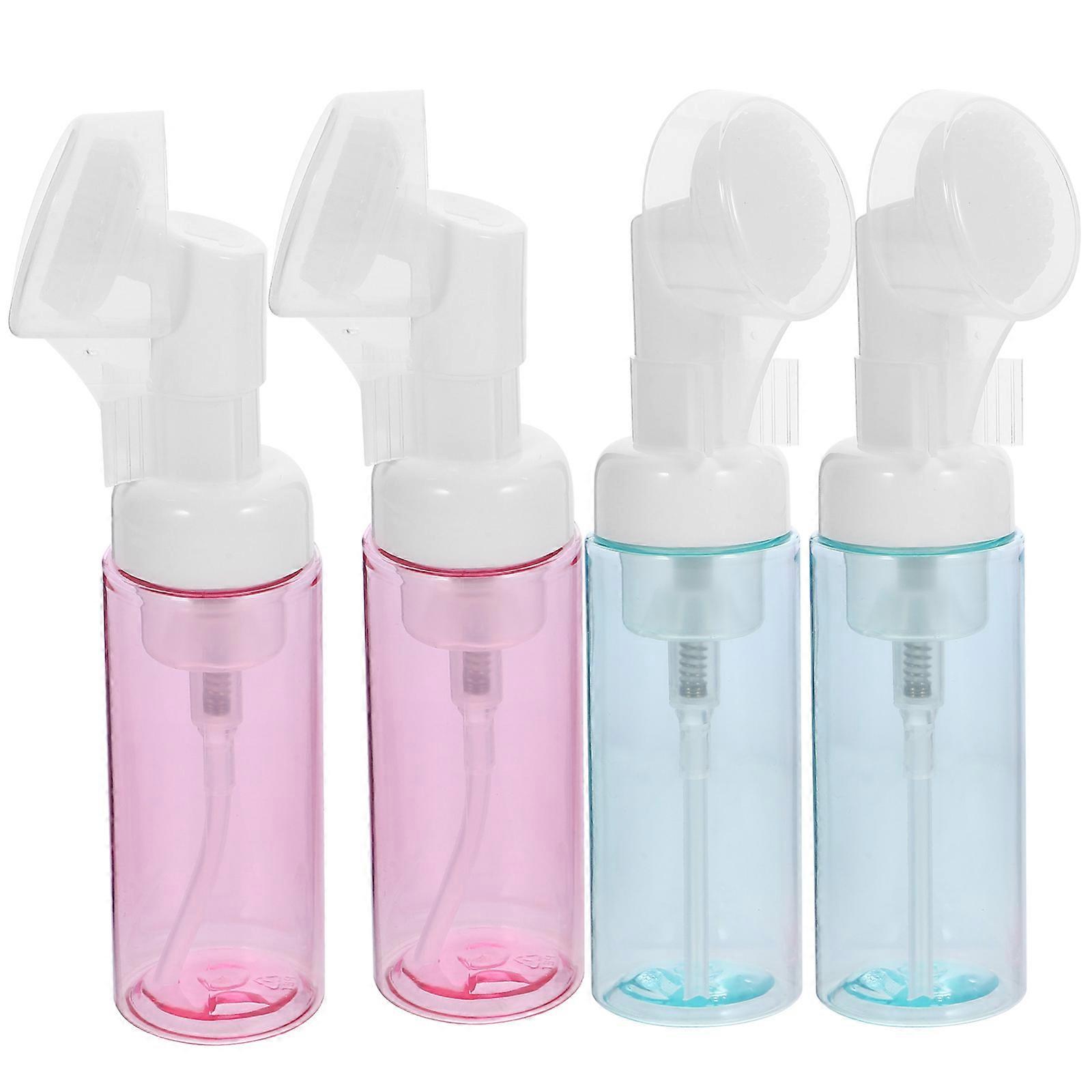 Foam Pump Bottles 4Pcs Foam Shampoo Pump Bottle Liquid Storage Travel Friendly Assorted Color