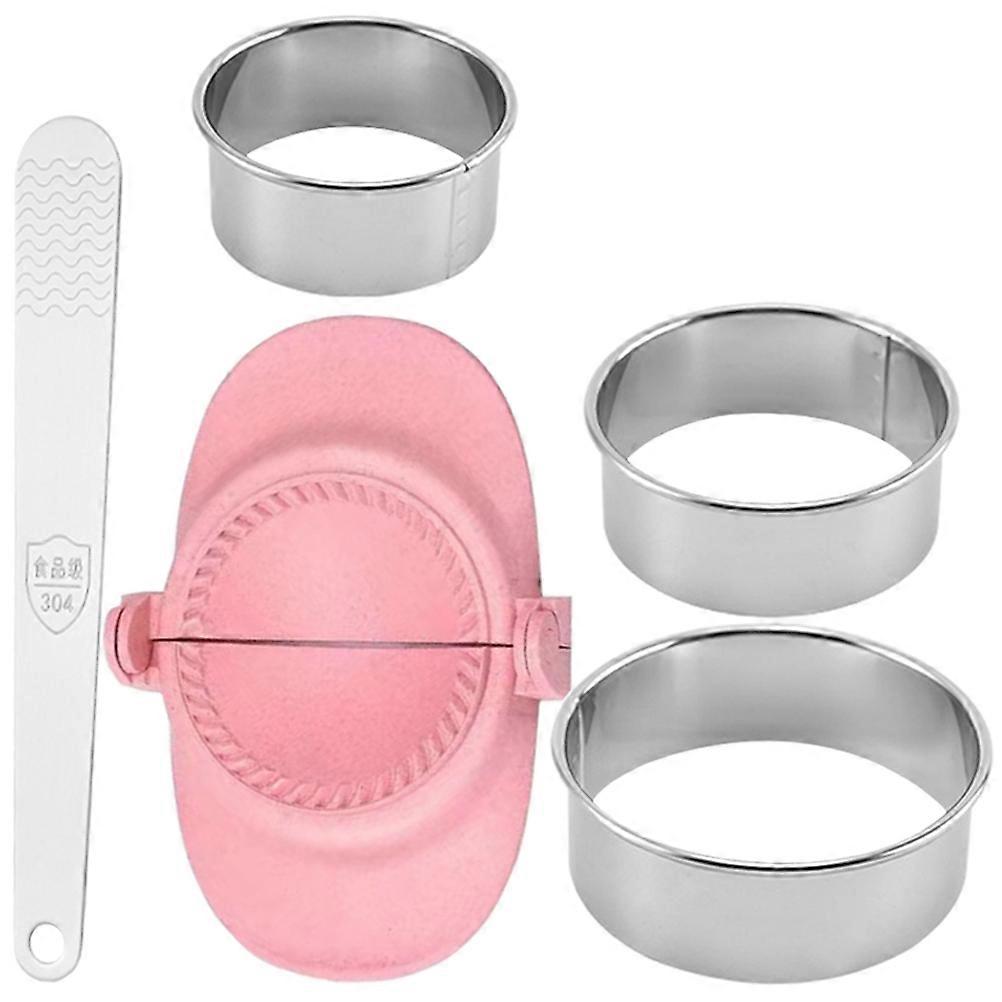 Wear-Resistant Dumpling Mold Set Empanada Maker Manual Ravioli Making Tool Stainless Steel Family Use 1Set