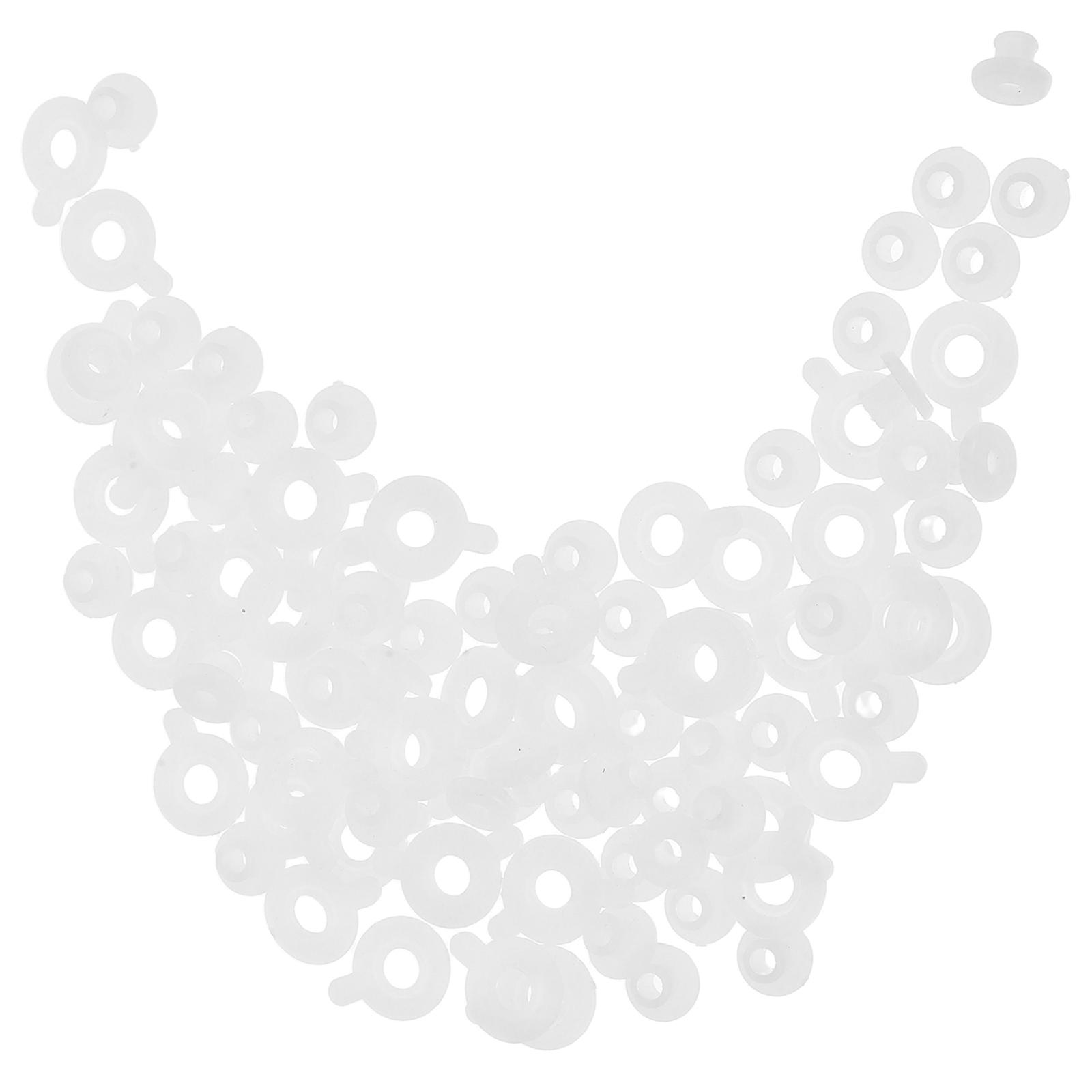 Pet Cage Connector Plastic Buckle for Stability with 50Pcs Clips