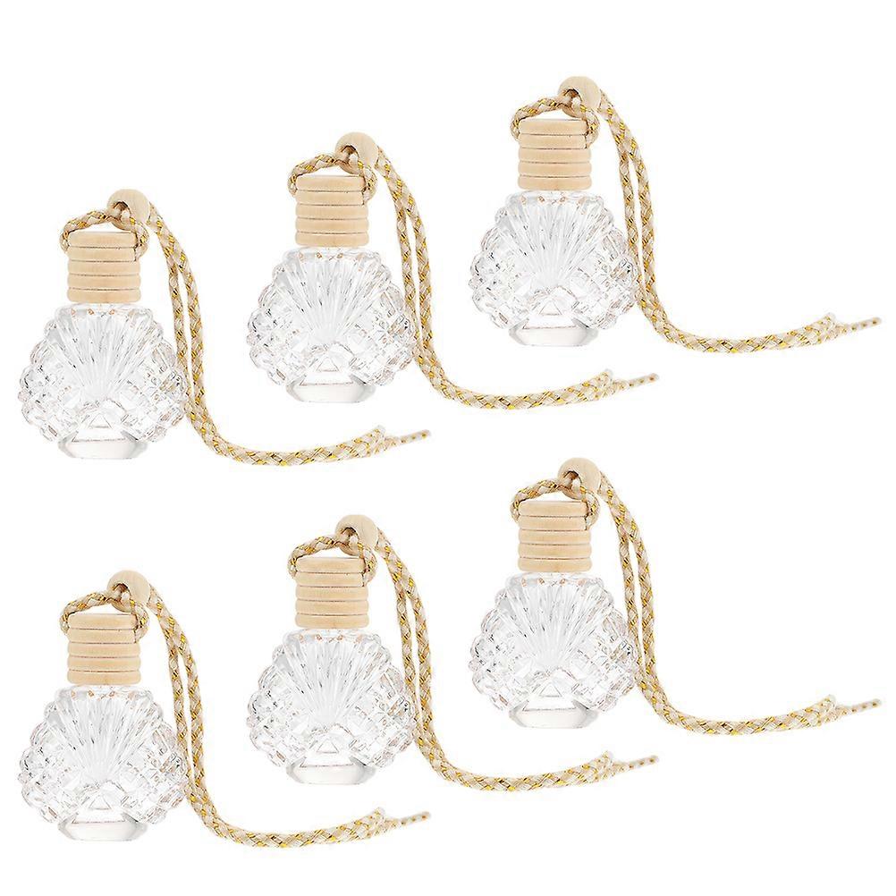 Aromatherapy Essential Oil Diffuser Car Perfume Bottle Hanging 18Pcs