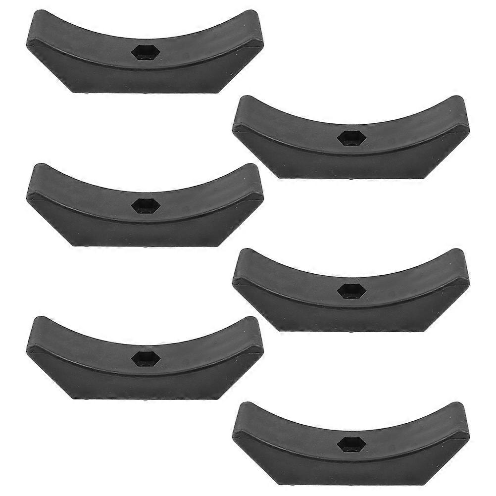 Dumbbell Bracket  Reliable Dumbbell Holder For Gym Environment  Rectangular Shape With Durable Support  12 Pcs