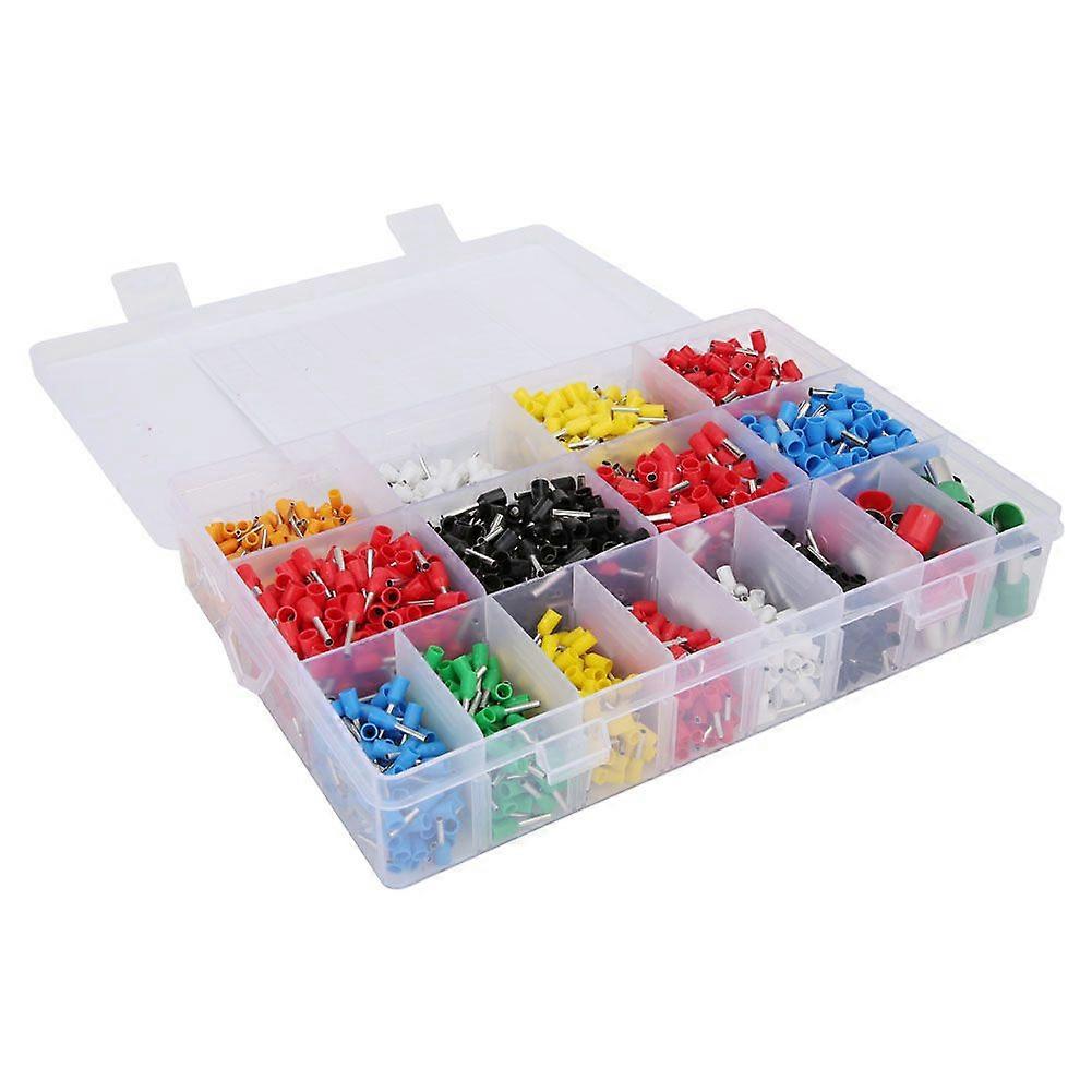 High quality  2120PCS E0508 - E16-12 Tube Terminals 6 Types...