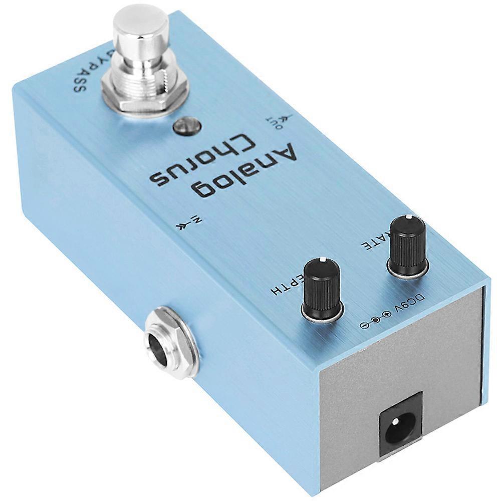 Electric Guitar Effect Simulation Pedal For Performance Portable Chorus Tone Enhancement 4Pcs