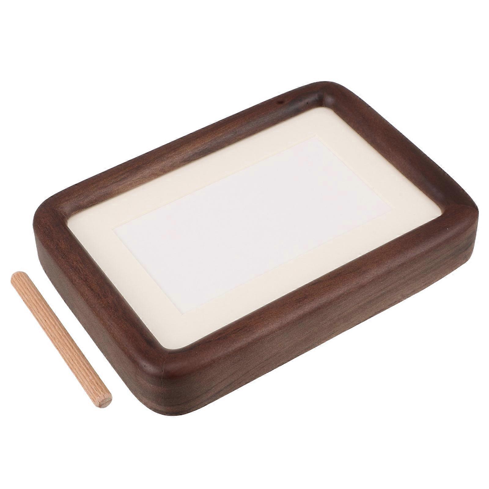 Wooden Frames Solid Wood Desktop Picture Display 4Pcs for Decor