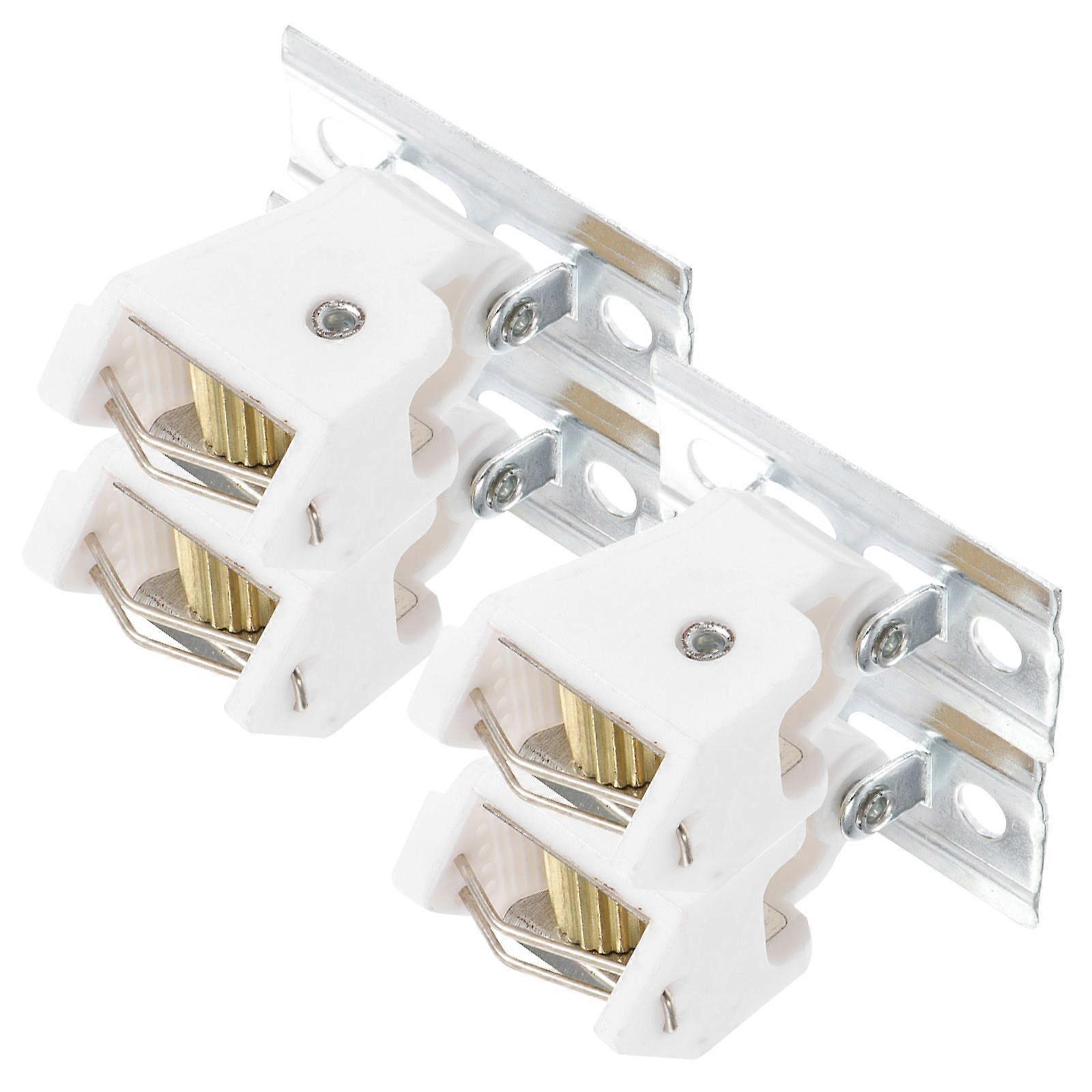 Window Blinds Lock Bamboo Curtain Roman Shade Cord Lock 8Sets