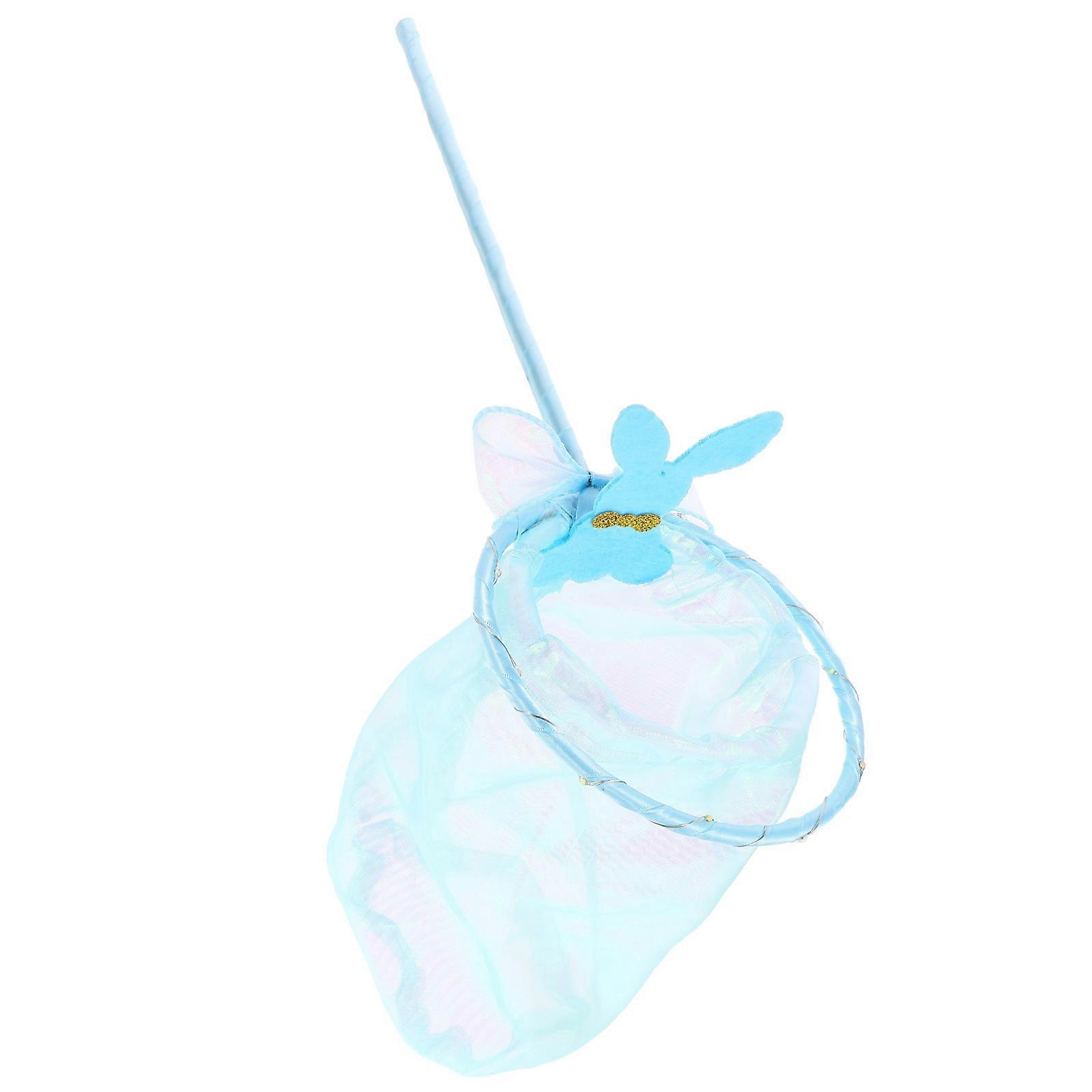 Wood Handle Bag Glowing Easter Party Bag for Gift Storage Use