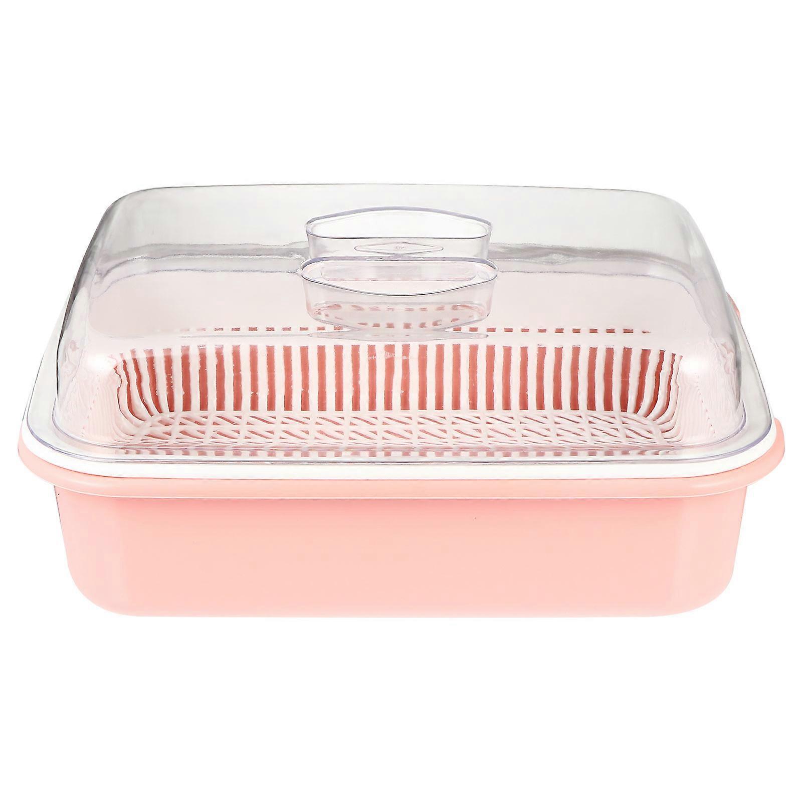 Plastic Bottle Drying Stand Kitchen Utensils Infant Use 34.5x26x14cm Material 1Pack