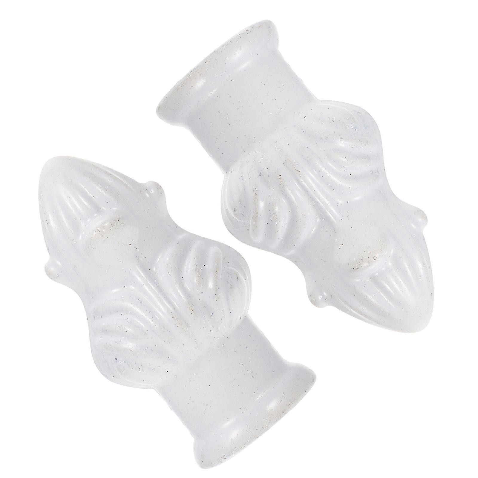 Chic Lamp Shade Knobs Zinc Alloy for Lampshade Use 4Pcs Pack