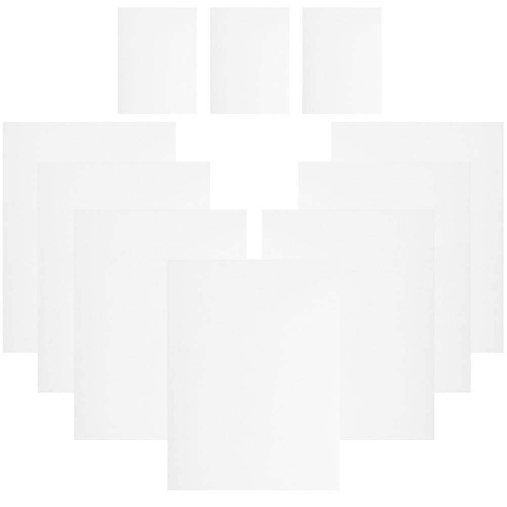 Large Foam Board Foam Boards for Decoration 30Pcs White Sheets