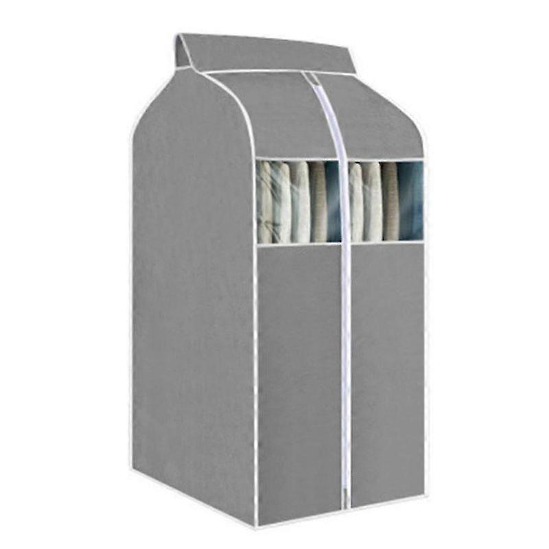 Minglan Hanging Clothes Bag Garment Bag Organizer Storage With Clear Pvc