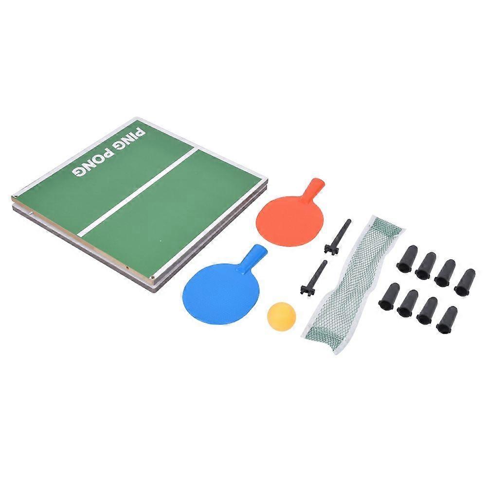 Indoor Mini Table Tennis Table Game Folding Ping Pong Desk Parent Child Entertainment Toy