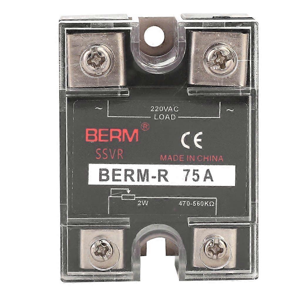 Solid State Voltage Regulator Single Phase SSVR 470-560K Load 220VAC Electrical Supplies(BERM-R 75A )