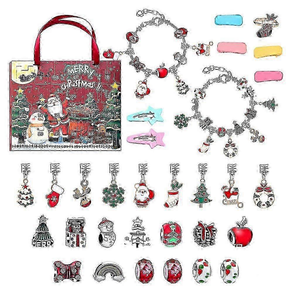 2025 Jewellery Advent Calendar Christmas Advent Calendar Decor Boxes Christmas 24 Days Advent Countdown Gift Boxes For Kids Children
