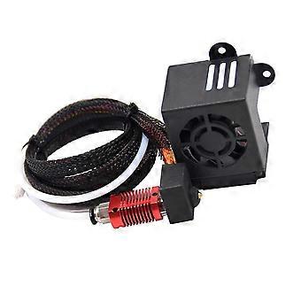 Ender-3 Fuldt samlet Hotend-sæt 24V med silikonedæksel 1,2 m termistor kompatibel med CR-10 / CR-10 S5 / CR-10-S4 / CR-10S / CR-10 MINI / Ender 2 / Ender-3/
