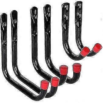 Wall Hooks, Universal Hooks, Bicycle Garage Heavy Duty Storage Hooks, Mounting Hook Set, Fastening Hooks, Wall Bracket For Ladders, Bicycles, Tires, E