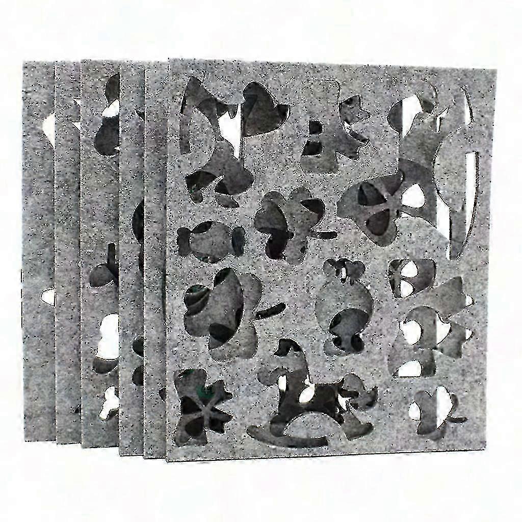 Wool Felt Molds for Needle Felting and DIY Craft Stencils