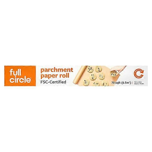 Full Circle, Parchment Paper Roll, 70 sq ft (13 in x 65 in)