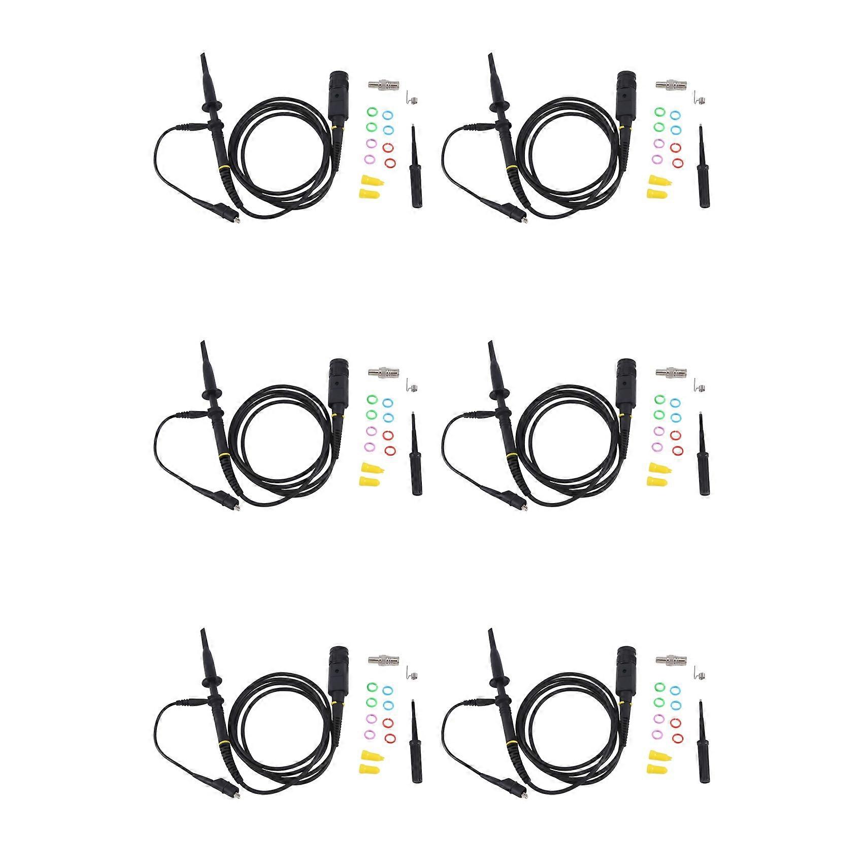 6X P6500B 500MHz Oscilloscope Probe 10X 300V High Precision Test Probe 120cm for Tektronix Oscilloscope