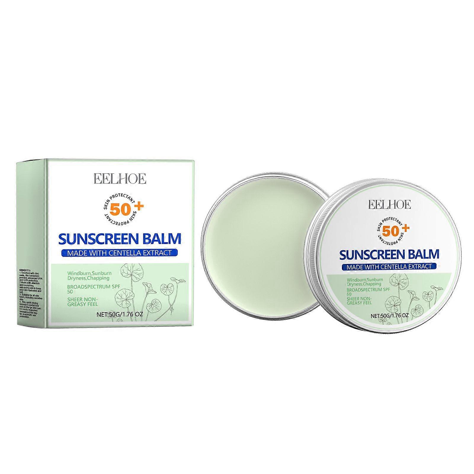 Eelhoe Centella Asiatica Protective Cream Summer Uv Isolation Refreshing Not Oily Nourishing Moisturizing Protective Cream