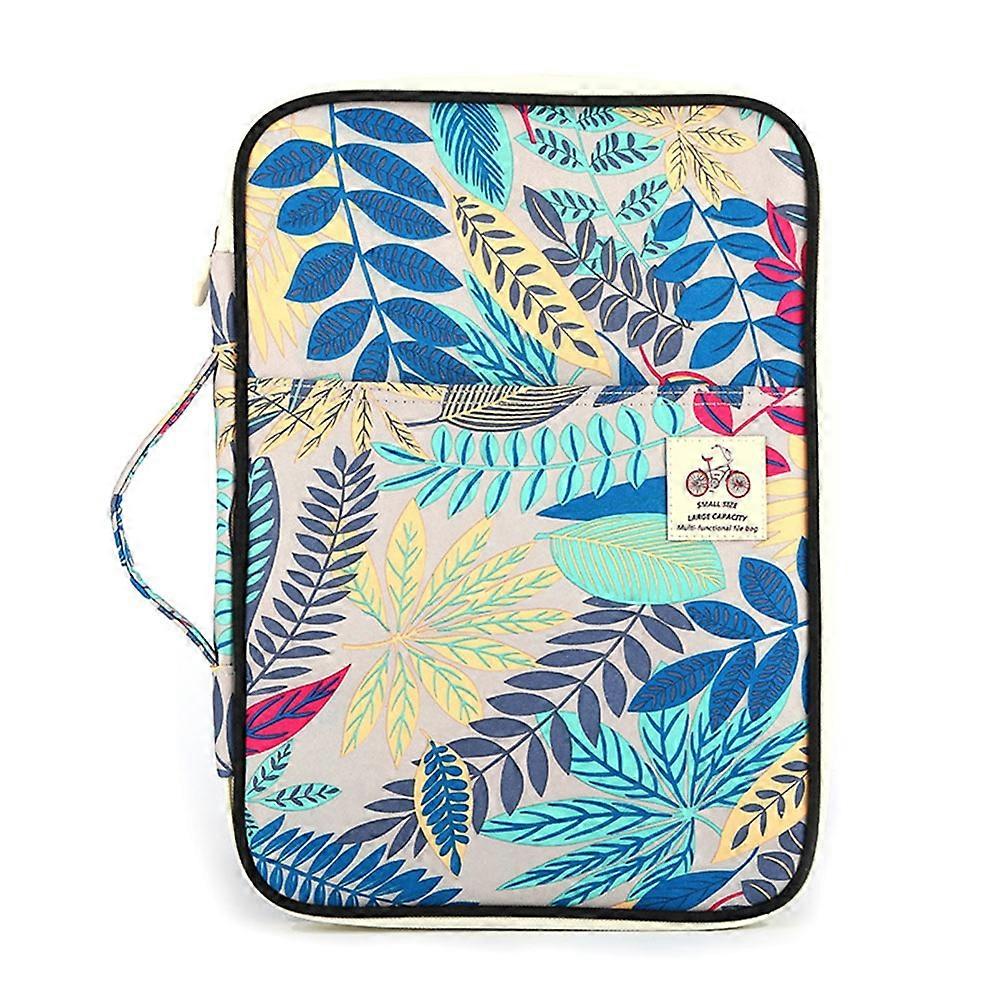 Multifunctional A4 Document Bag Combination Storage Bag Travel Bag Zipper Protective Case