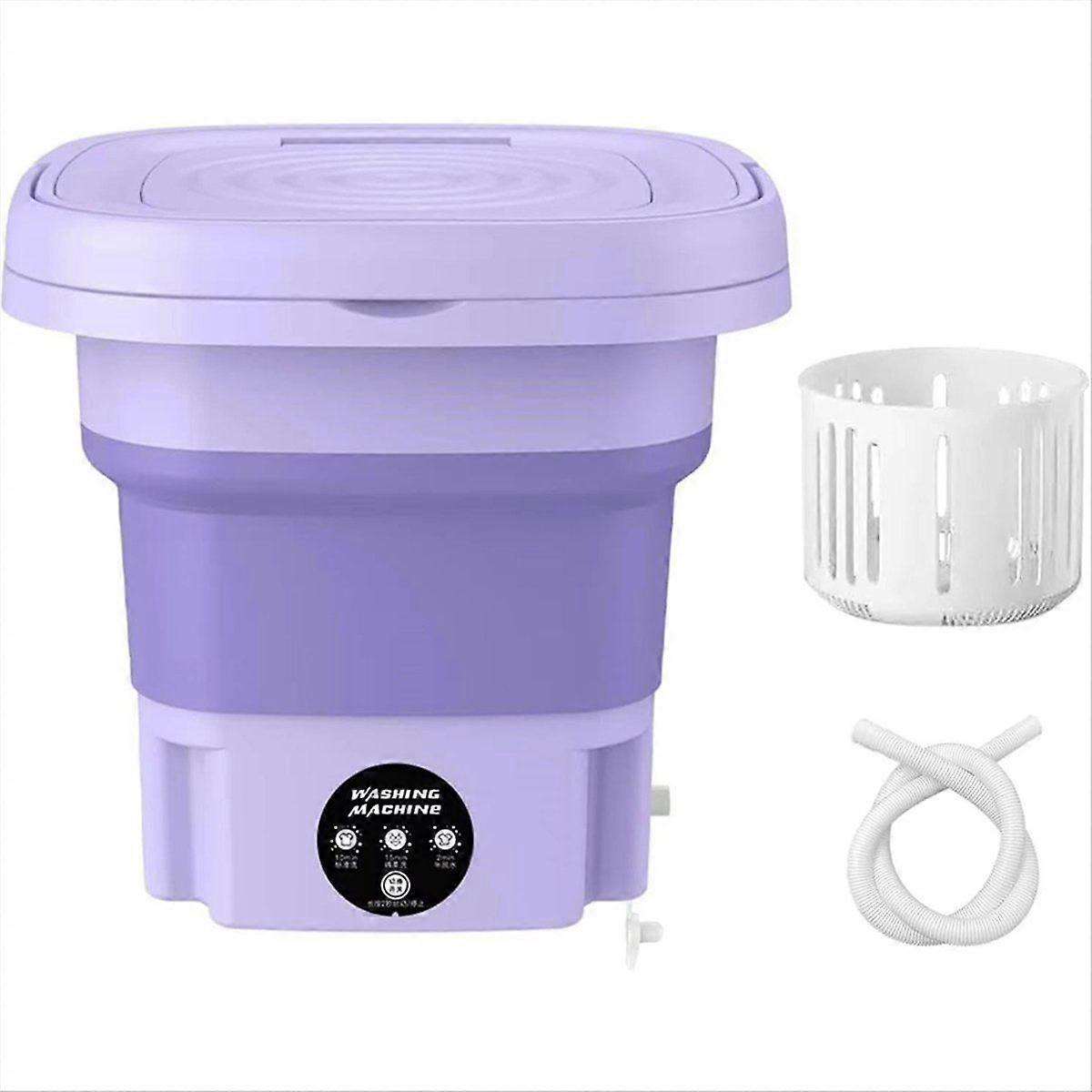 Portable Washing Machine, Mini Washer Deep Cleaning Half Automatic Washt, Foldable Washing Machine