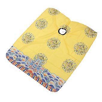 Vintage Hairdressing Apron Professional Waterproof Dye Hairdressing Cape for Beauty Salon