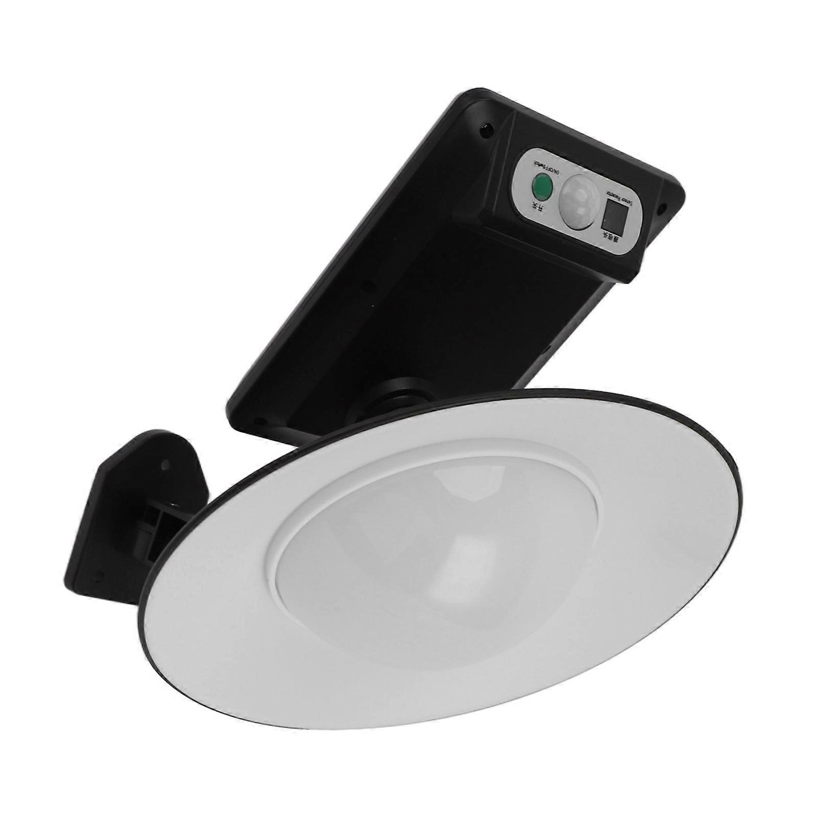 Solar Barn Light Wall Mount IP65 Waterproof Light Sensor Human Body Induction with Remote Controller Security Light for Porch 