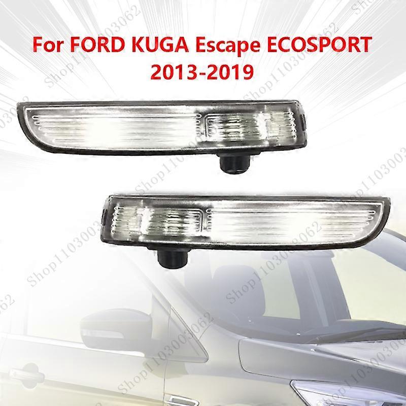 Applicable to For FORD KUGA Escape ECOSPORT 2013-2019 Rearview Side Mirror Turn Signal Light Lamp Repeater CJ513B384AA CJ5413B383AA