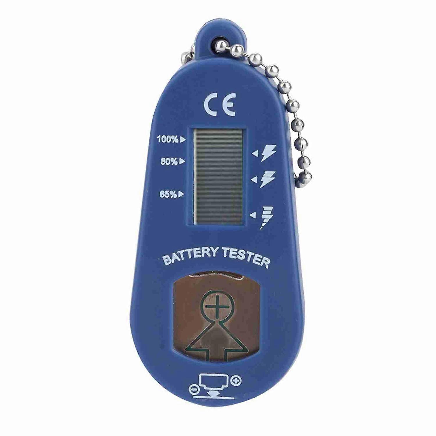 Hearing Aid Battery Tester LCD Display Key-ring Battery Measuring Device