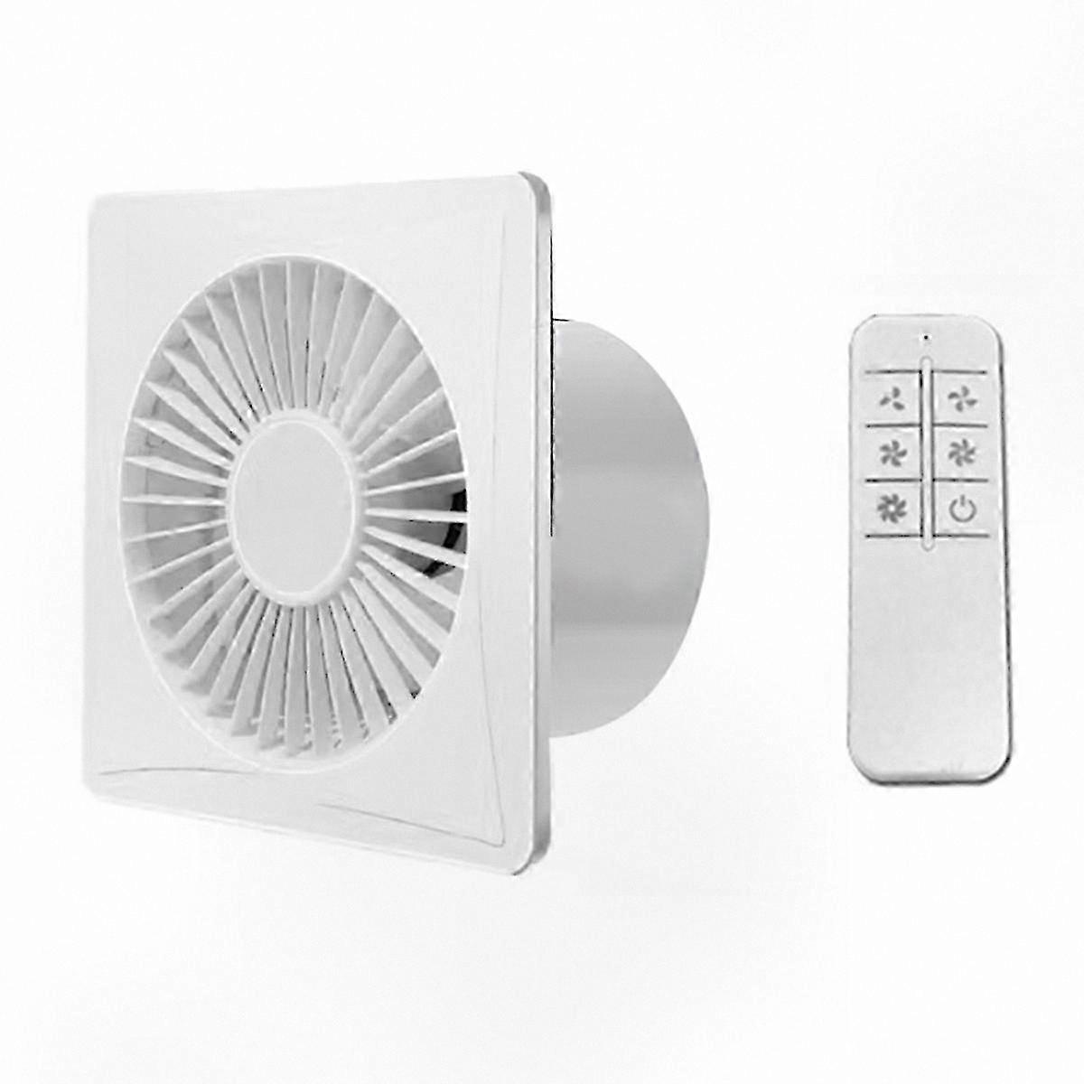 Variable Speed 6in Exhaust Fan with Remote for Bathrooms