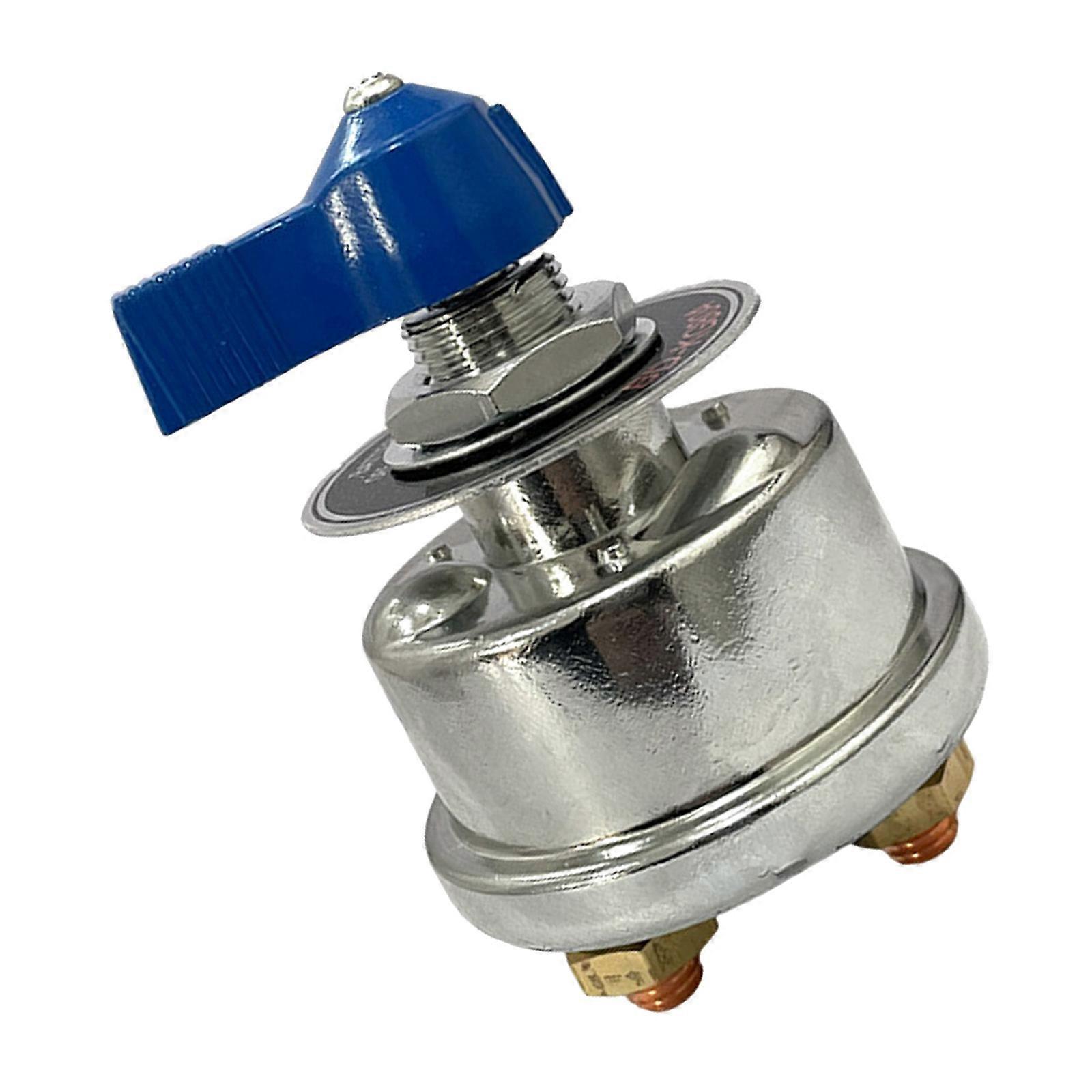 High Current Battery Disconnect Switches 12/24V Shut Off Switches for Efficient Power Isolation in Marine & Automotive Use Multicolor