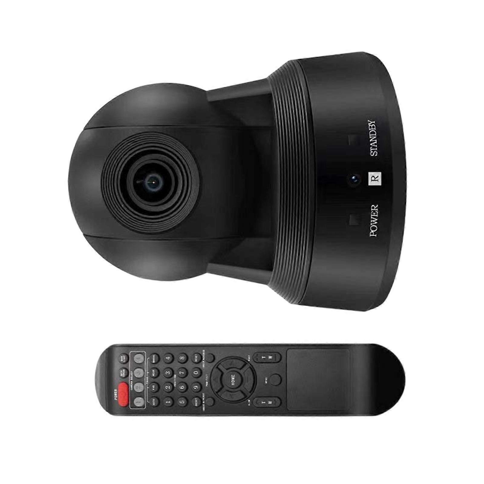 Remote Control Conference Camera 1080P USB Webcam With Remote Controller for Online Meeting Video Conference Business Multicolor