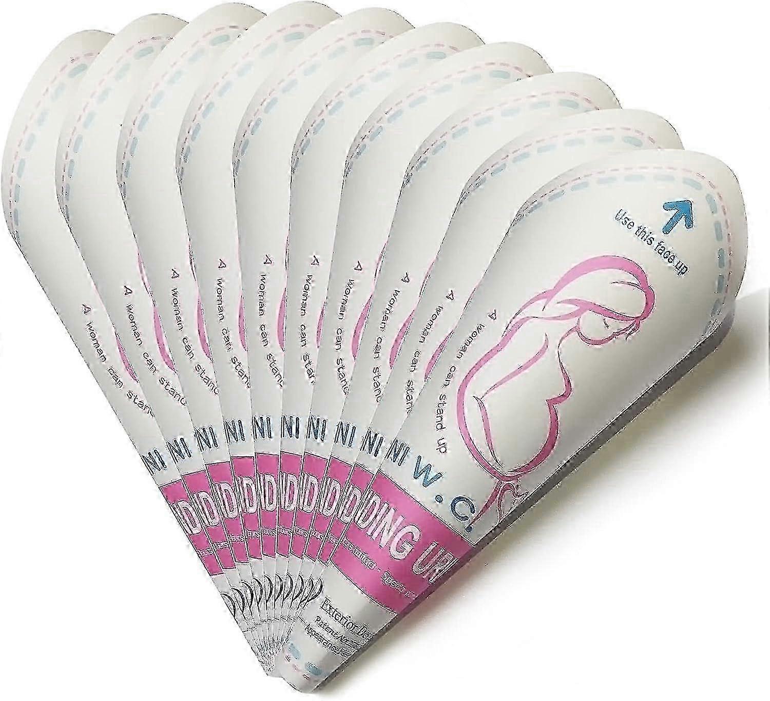 Female Urinal, (20 Pieces) Urinating Standing or Squatting Portable Safe Urinals, Portable Urination Device Ideal for On the Go Like T