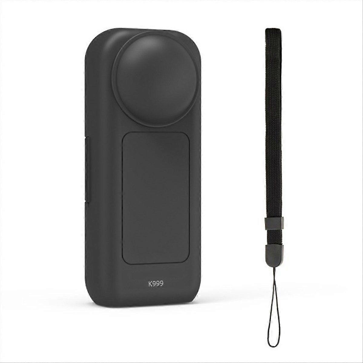 Anti-Scratch Flip Protective Case with Rope Anti-Fall Lens Protector Full Coverage Protection Shell