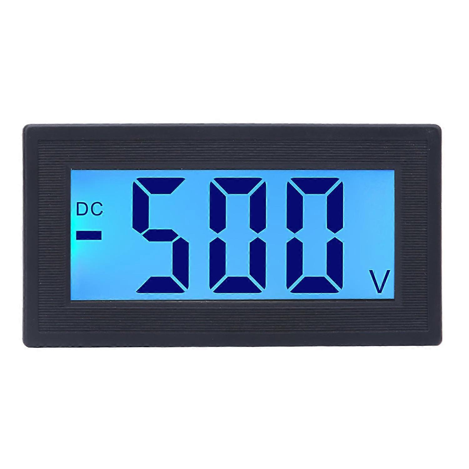 YB5135DB DC Digital Voltmeter LCD Display Spannungsmessgerät AC100-240V StromversorgungDC 0-500V