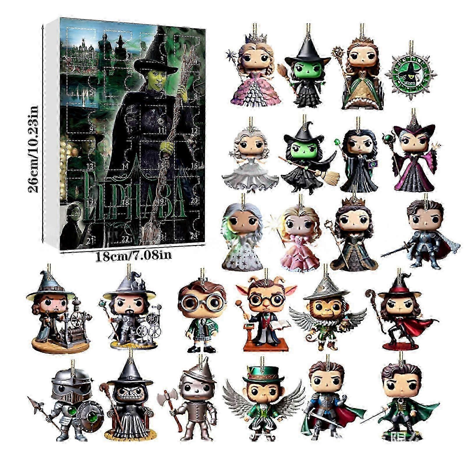 25-26 Wicked Christmas Countdown Advent Calendar Blind Box