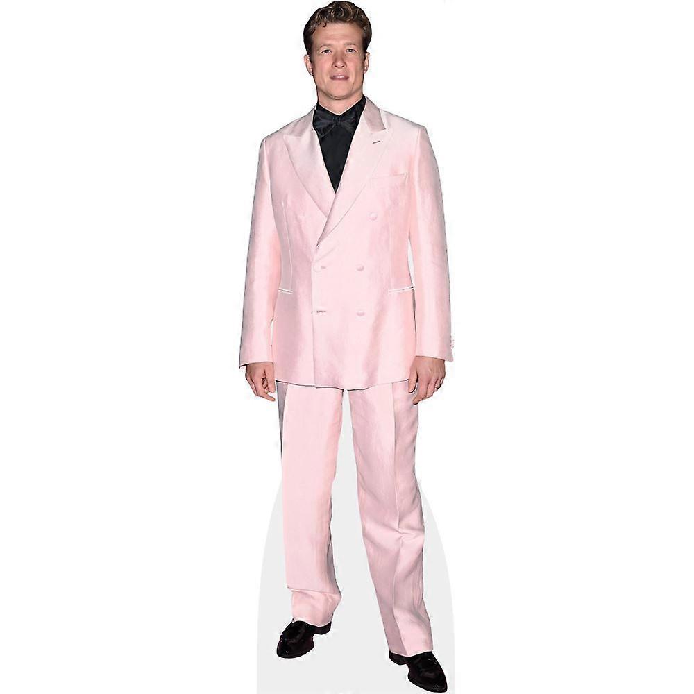 Ed Speleers (Pink Suit) Cardboard Cutout (lifesize OR mini size). Standee. Stand Up.