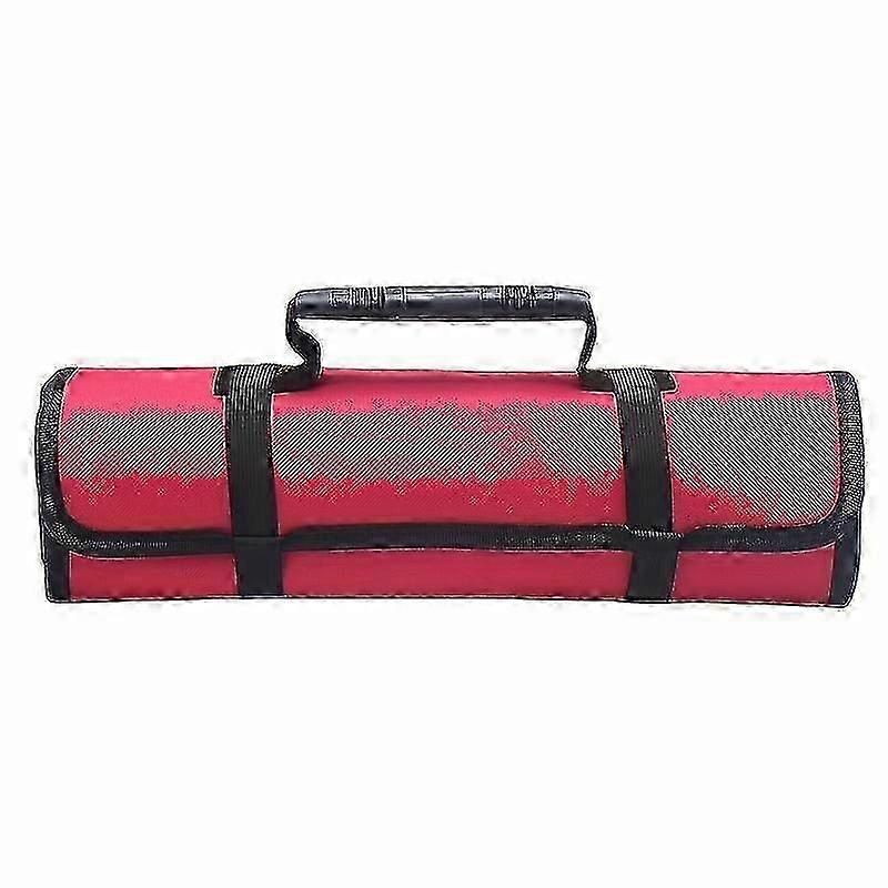 Pockets Oxford Canvas Folding Wrench Roll Storage Tools Waterproof Hand Roller