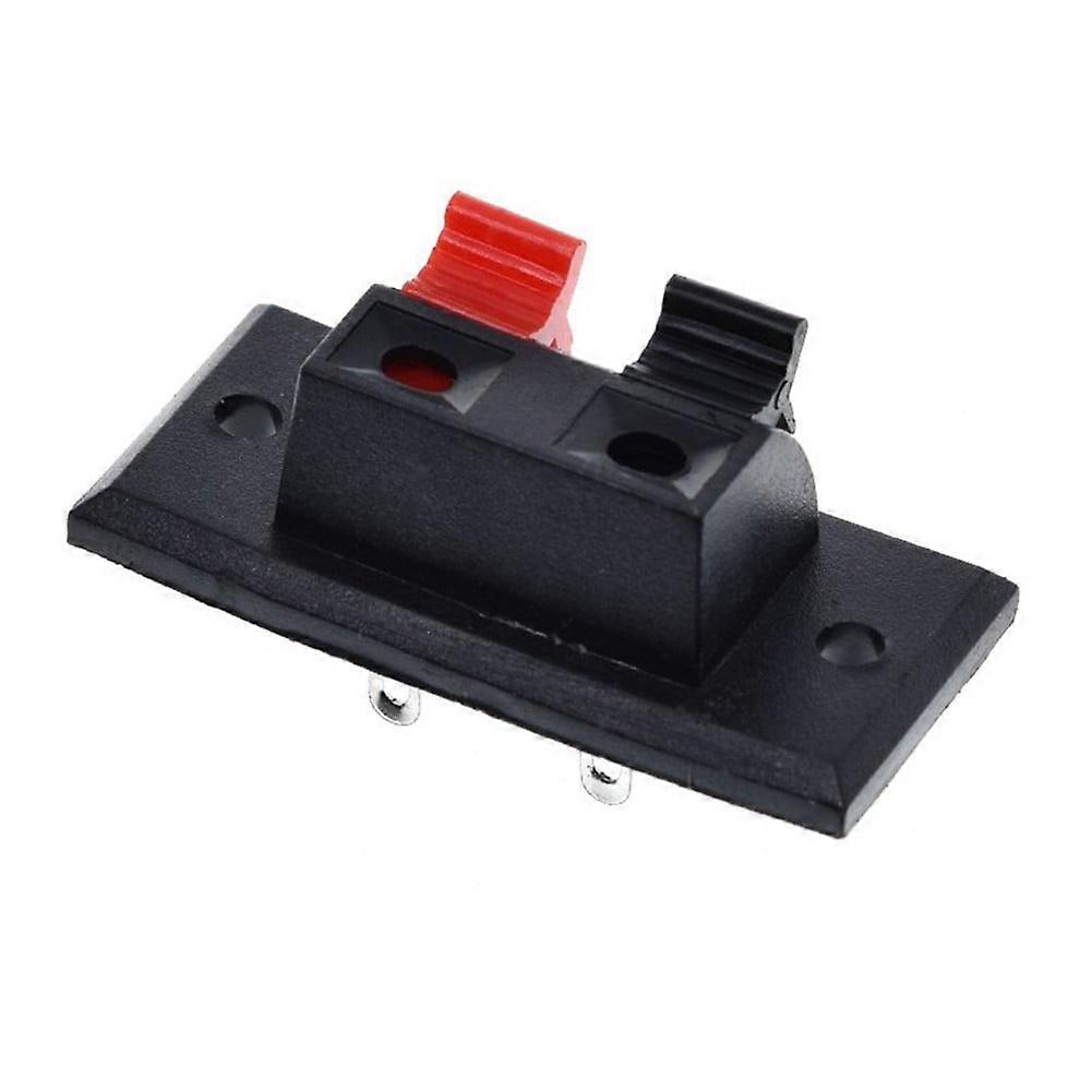 Push Connector Terminal 2/4 Position Connector Spring Audio Speaker Plug Clip