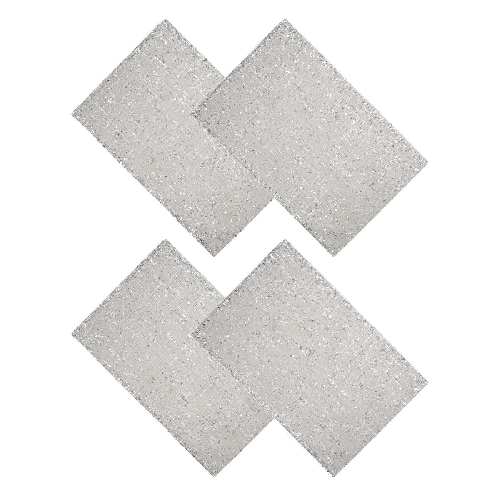 Polyester Dining Table Placemats Heat Resistant Mats 4Pcs for Party