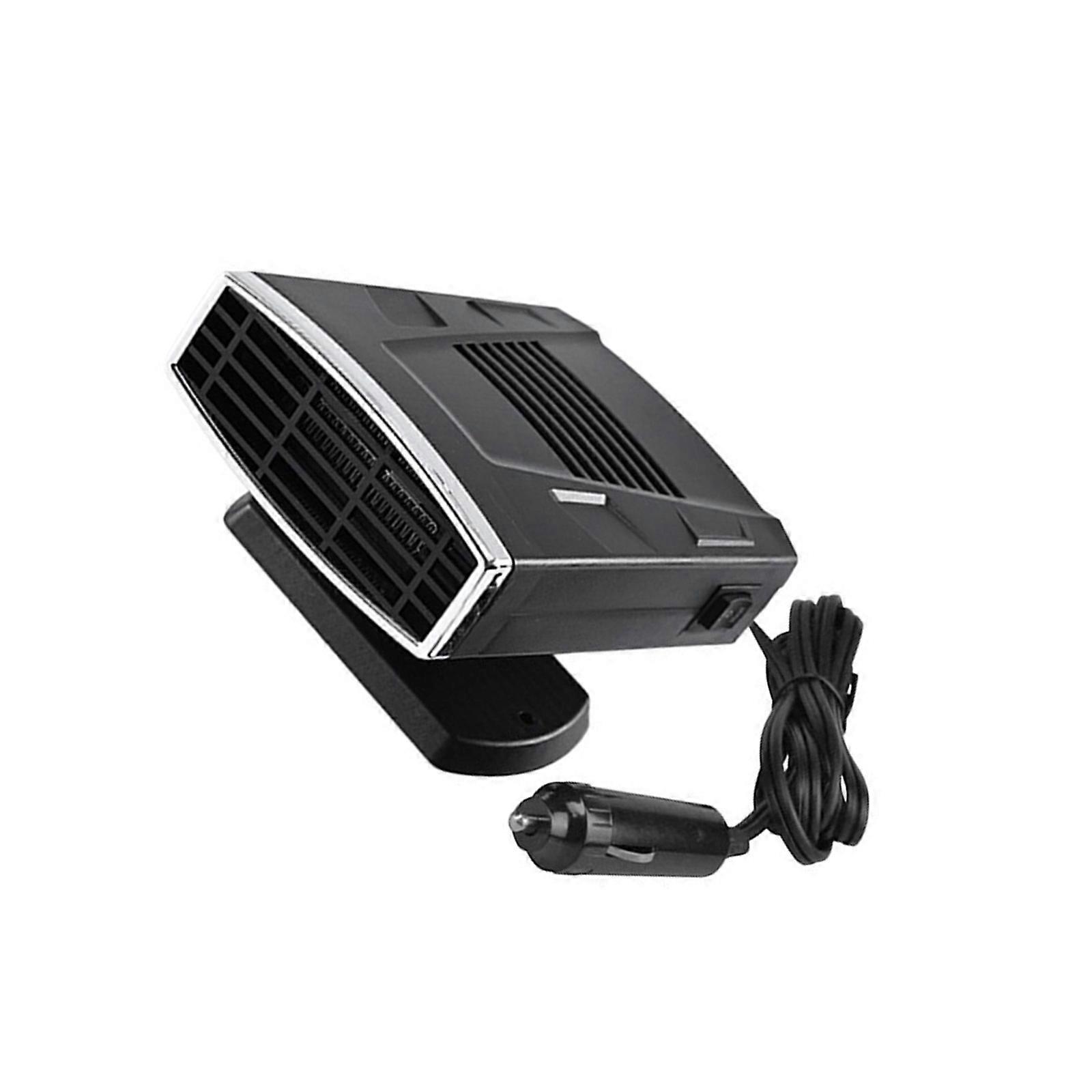 Immediate Melt Fan Refrigerator 12V Double Thermoregulation 360° Direction Adjustment Dense ABS Plan For Vehicle Windshield Multicolor