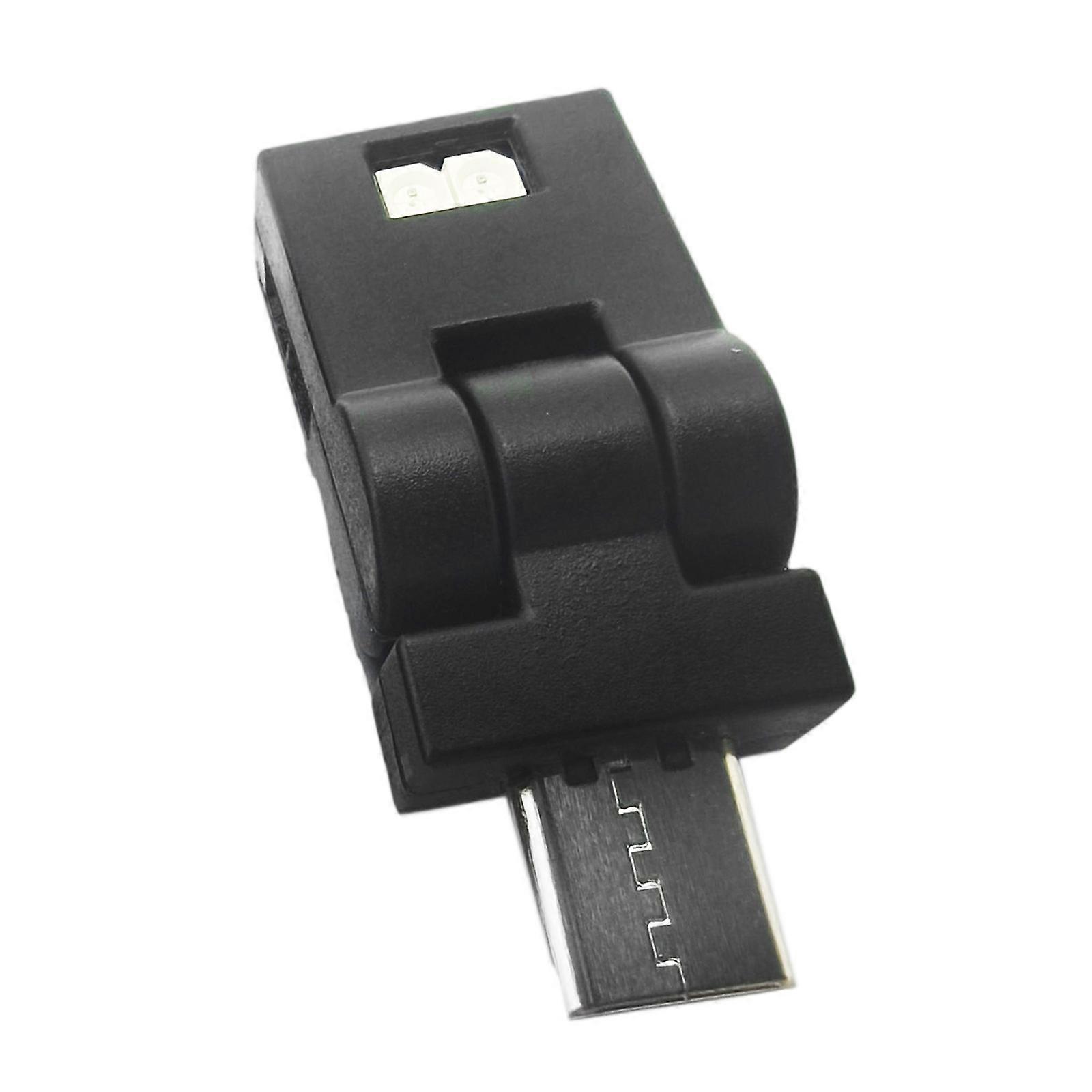 Breathing Mode USB C LED Lamp Adjustable Brightness Direction Auto Sensoring For Car Interior Laptop Use Multicolor