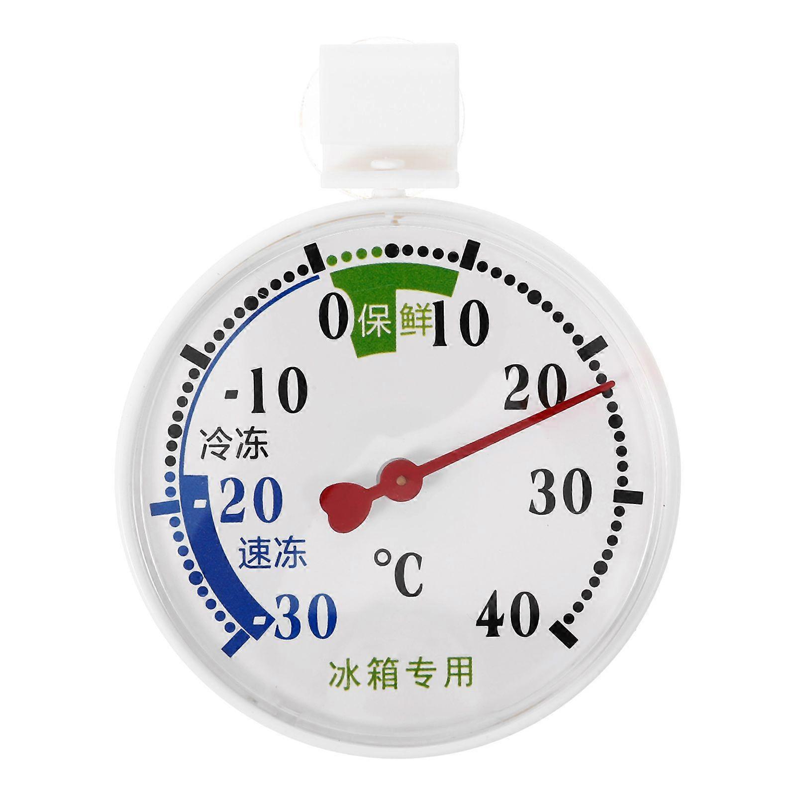 High-Low Temperature Thermometer for Refrigerators Freezer and Cold Storage Thermometer with Accurate Sensor for Kitchen Gauge