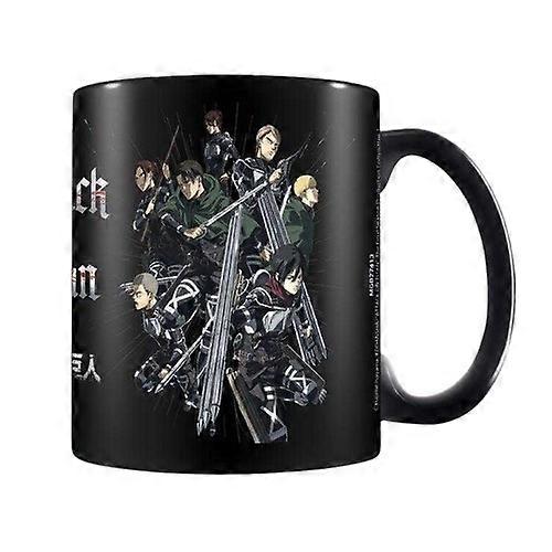 Attack on Titan S4 Strike Team Characters 325ml Mug