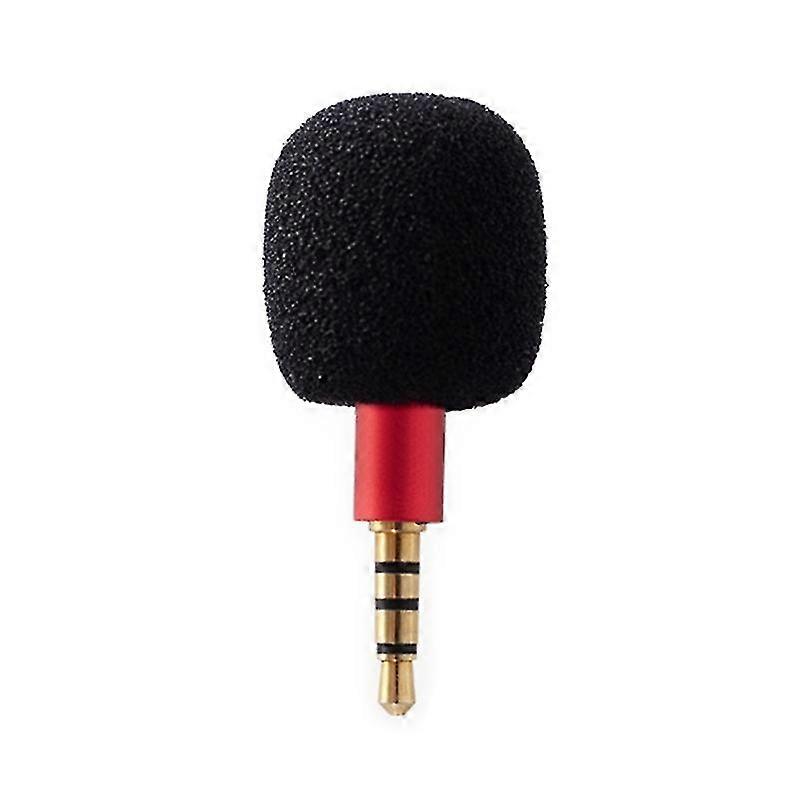 Mini Microphone Portable Small Wireless Mic for Smartphone with 3.5mm Jack