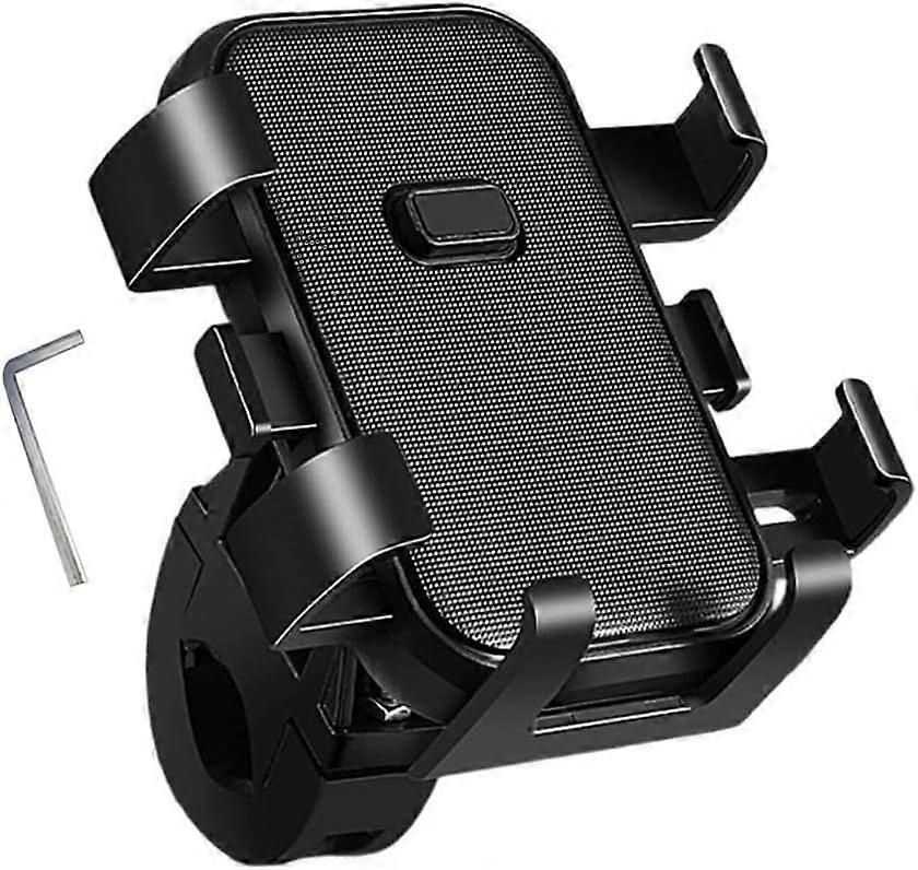 Motorcycle Navigation Holder for Electric Bike - Rotatable Phone Mount with Multi-Dimensional